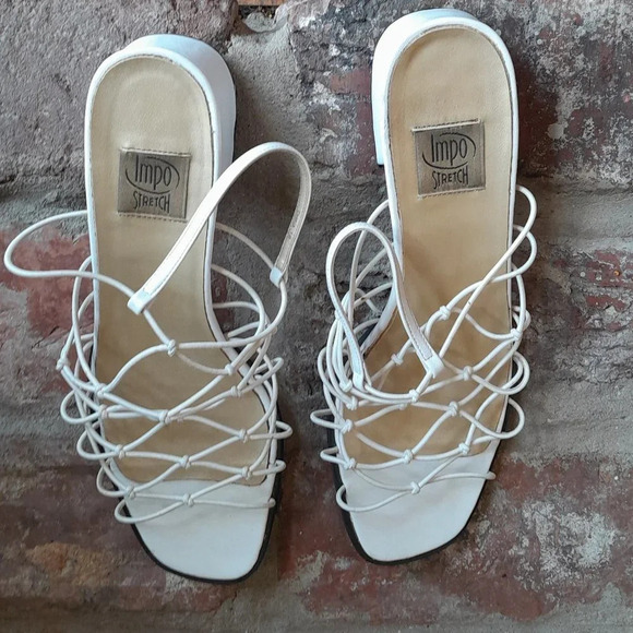 Impo Shoes - Impo Strappy Sandals White